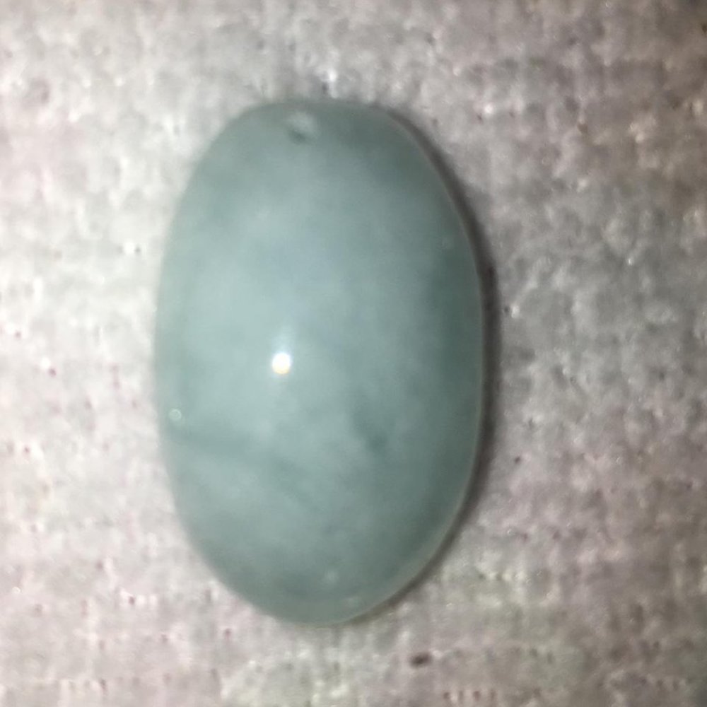 Natural Aquamarine Gemstone Cabochon